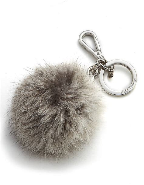 Amazon.com: Michael Kors Fur Keychain